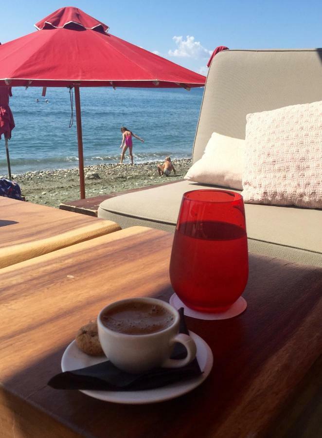 Modern Seaview Beach Studio Limassol Exterior foto